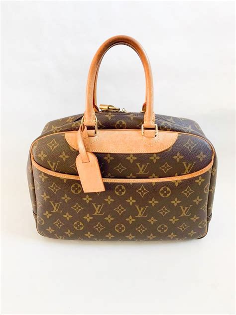 louis vuitton monogram canvas deauville bag|Louis Vuitton deauville discontinued.